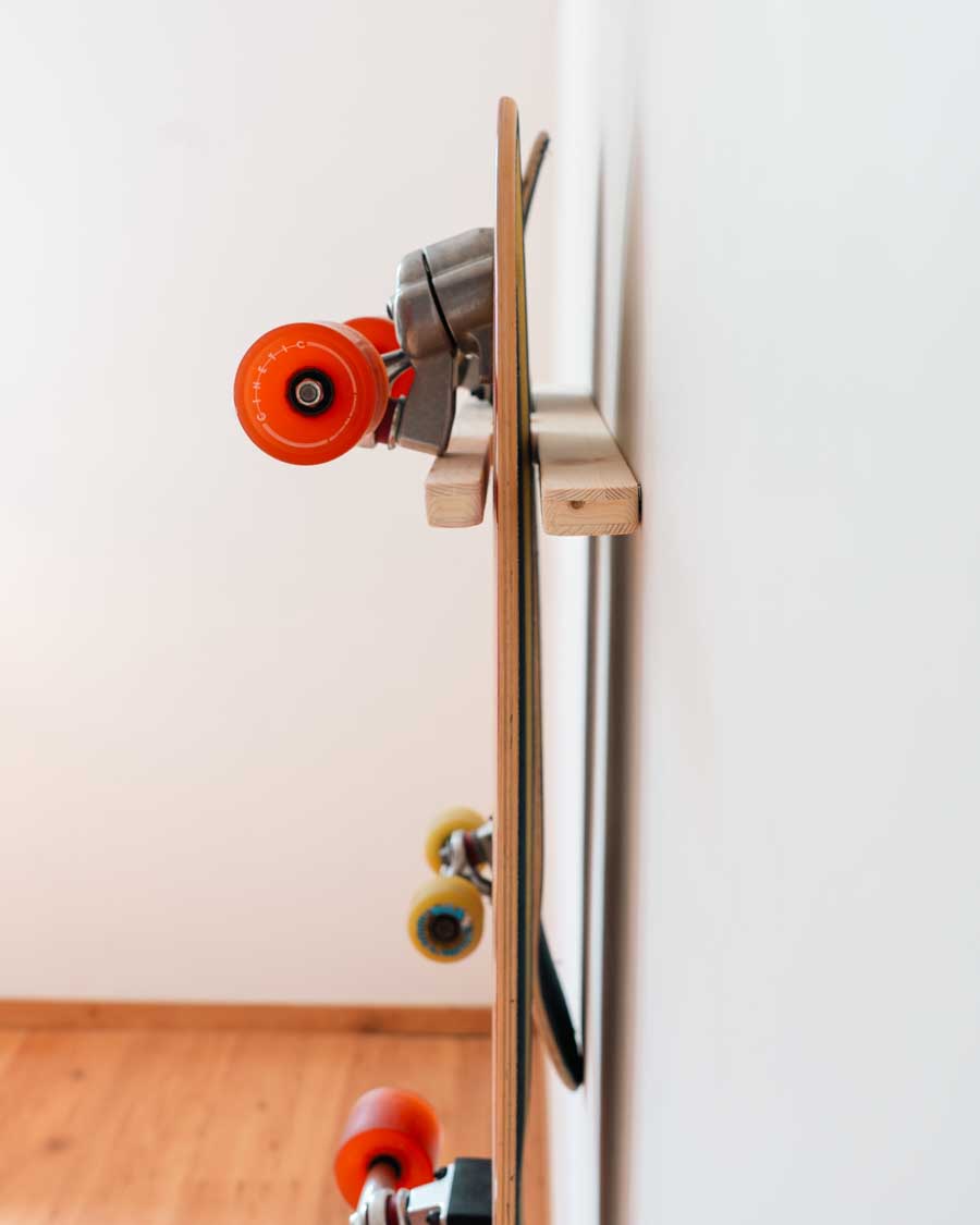 Support en 3 plis épicéa pour planche de skate