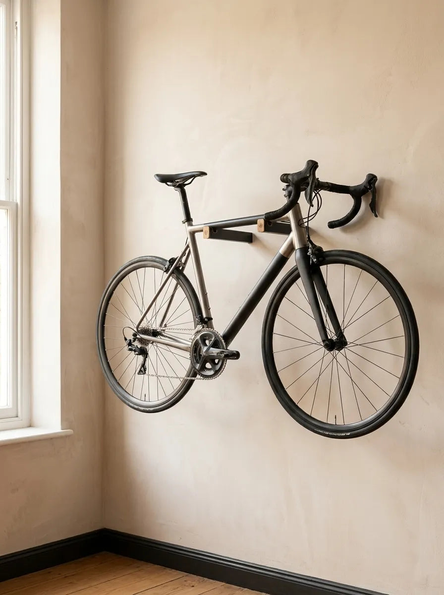 Rennrad-Wandhalterung TUB-RACK — Eiche, rahmenschonend – Rack And Ride